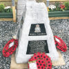 {
																																					A photograph of a bespoke memorial
																																			