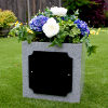 {
																																					A photograph of a garden tribute
																																			