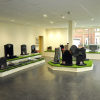 {
																																					A photograph of G. Seller Hinckley office Memorials displays
																																			