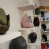 {
																																					A selection of urns in the G. Seller showroom
																																			